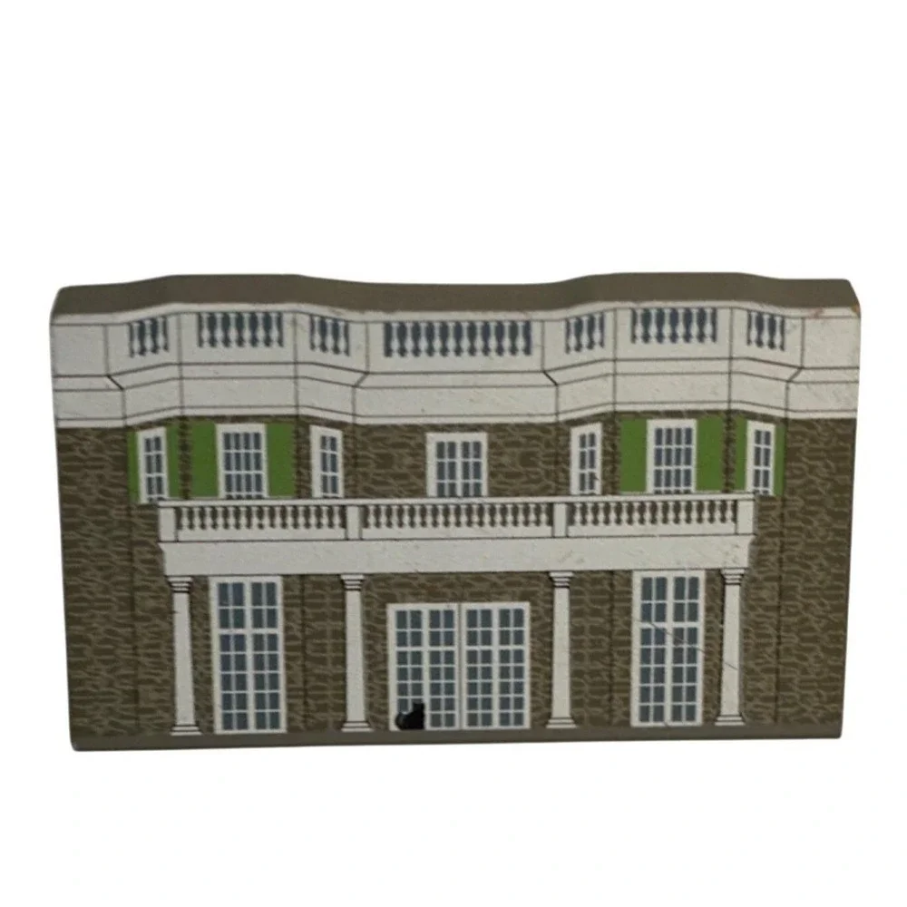 VTG Cats Meow Village 1995 Collectors Club Eleanor Roosevelt's Home New‎ York